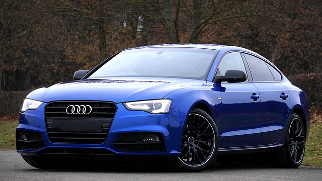 modré Audi